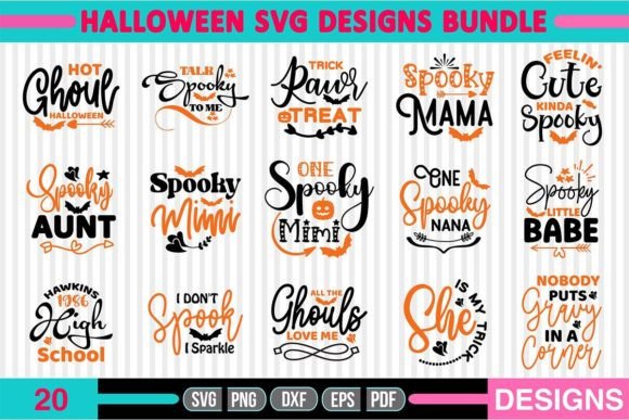 Download Halloween SVG Designs Bundle - Svg design Collection