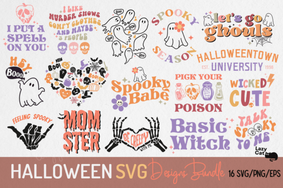Download Halloween SVG Design Bundle - Svg design Collection