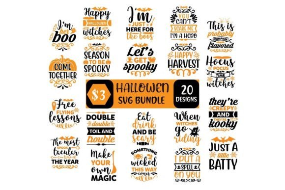 Download Halloween SVG Designs Bundle - Svg design Collection
