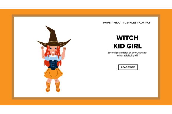 Download Witch Kid Girl Celebrate Halloween - Premium Resources