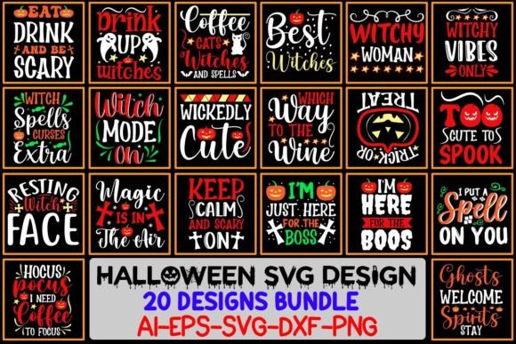 Download Halloween SVG Designs Bundle - Svg design Collection