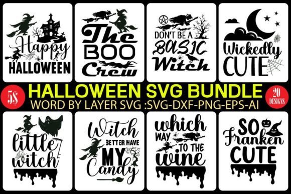 Download Halloween SVG Designs Bundle - Svg design Collection