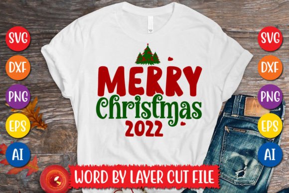 Download Merry Christmas 2022 Svg Design - Svg design Collection